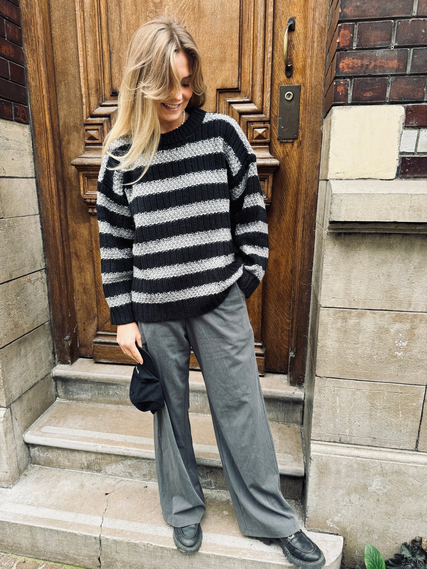 Pull Jade gris