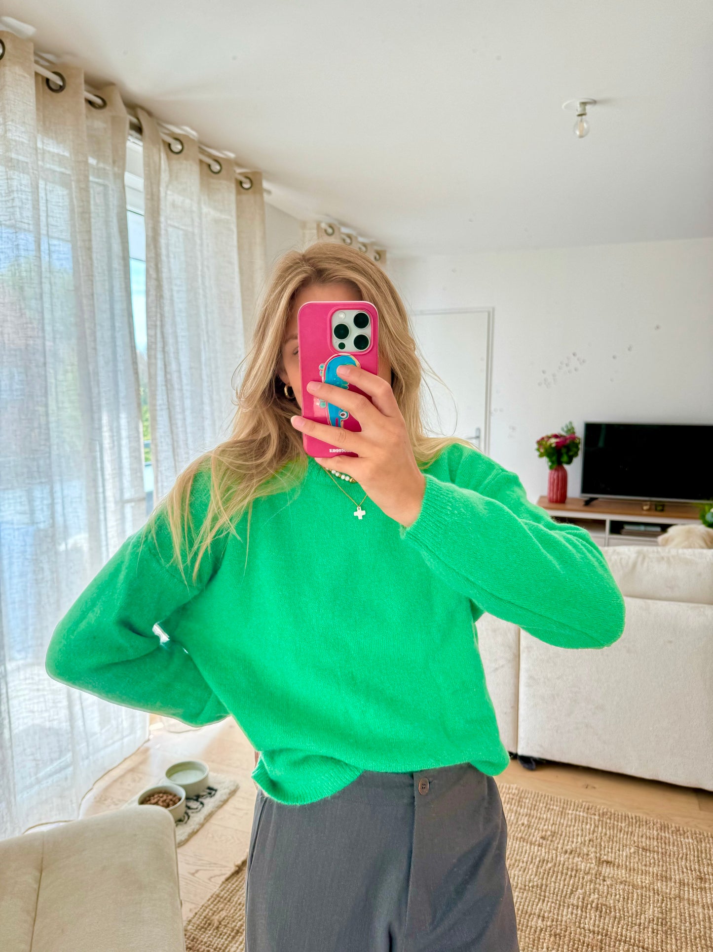 Pull Solal vert