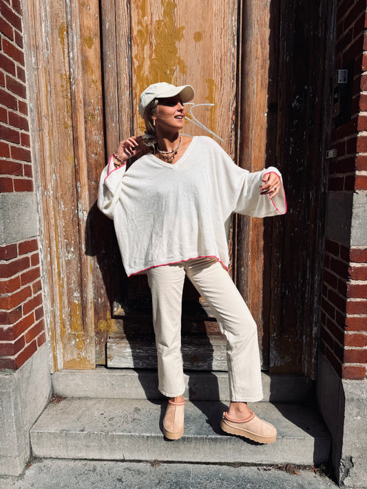 Pull Octavie beige