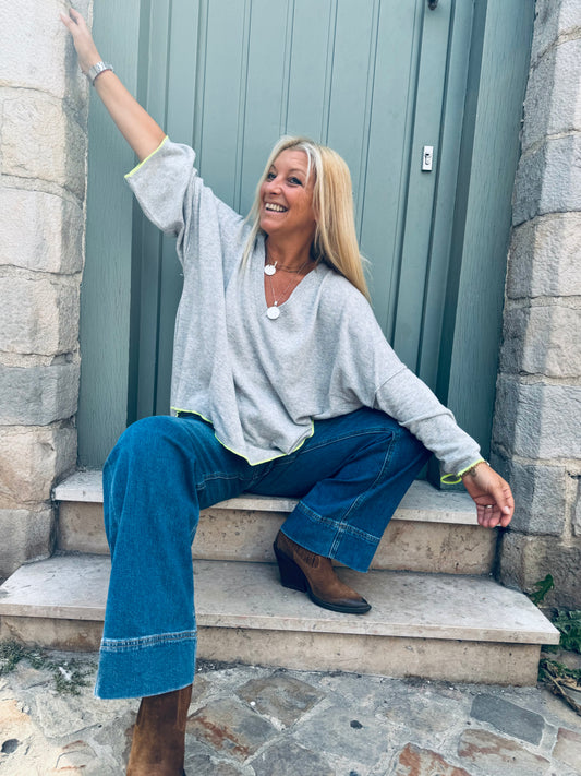 Pull Octavie gris