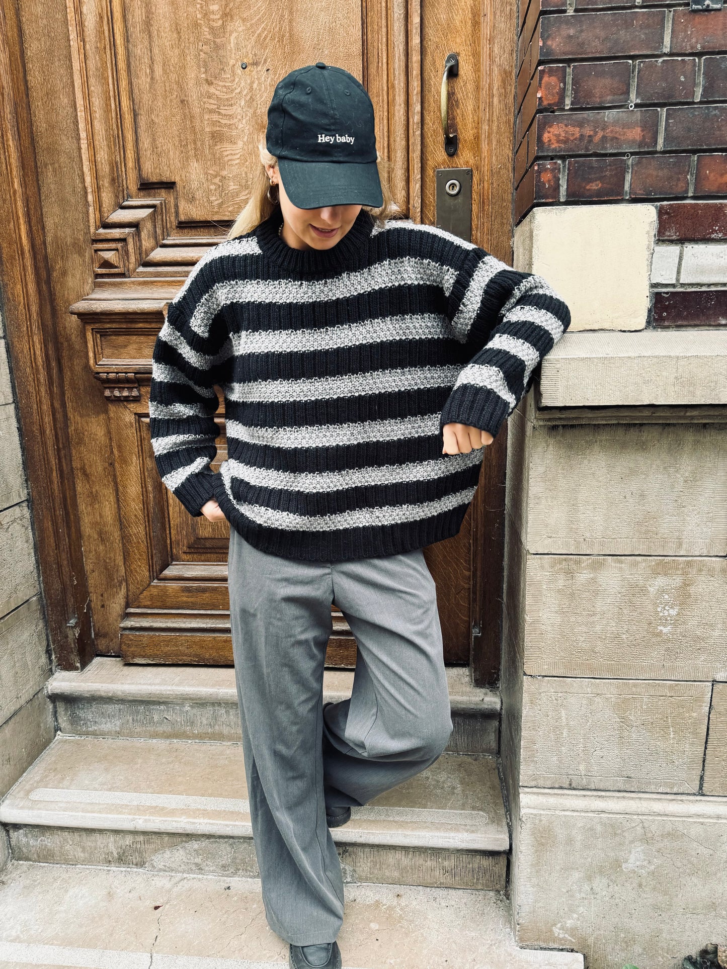 Pull Jade gris