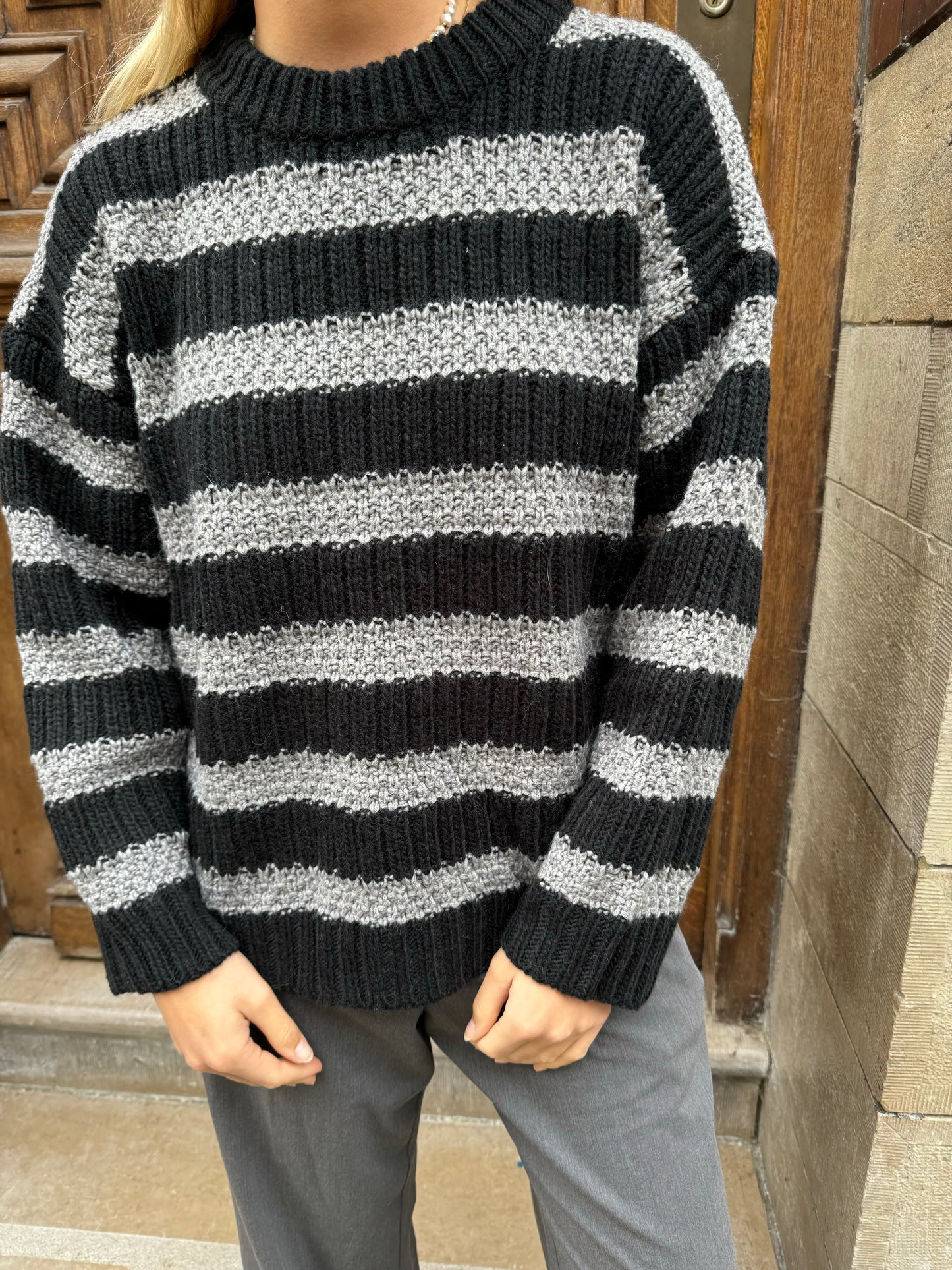 Pull Jade gris
